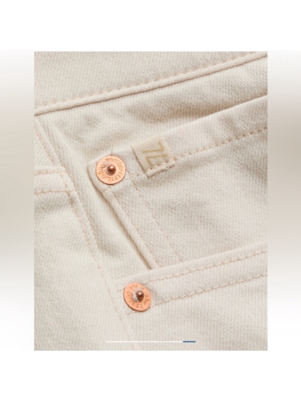 American Eagle NWT AE77 Premium Bootcut Crop Jeans Size 30 Regular in Stone - Picture 7 of 16